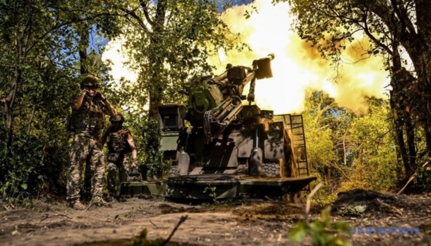 Карта напрямків фронту з кількістю атак РФ за 13 липня 2026 року та позначкою Покровського напрямку як найактивнішого