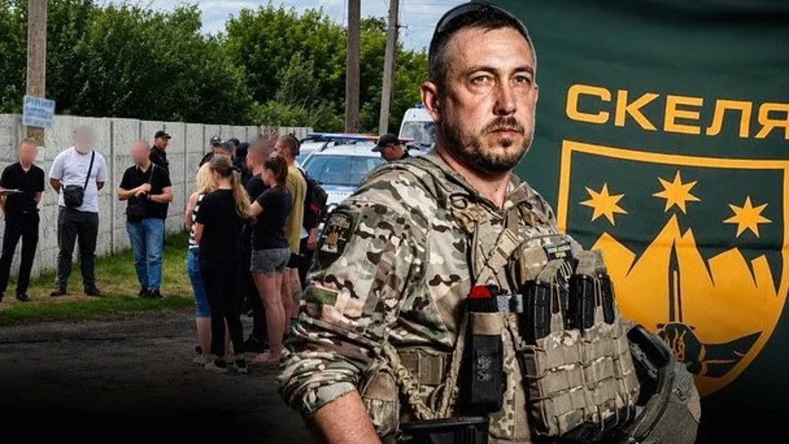Станіслав Лучанов у скляному боксі під час засідання Рокитнянського районного суду Київської області 14 липня 2026 року