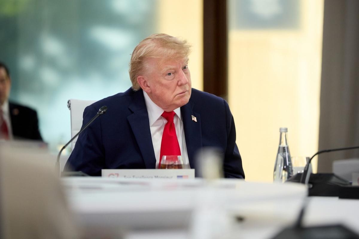 Біньямін Нетаньягу і Дональд Трамп під час зустрічі
