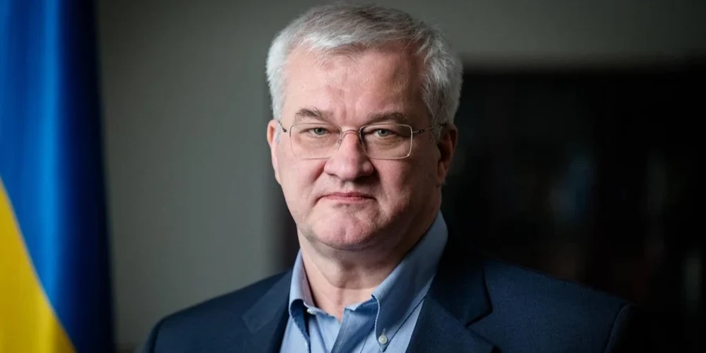 Андрій Сибіга під час заходу Міністерства закордонних справ України